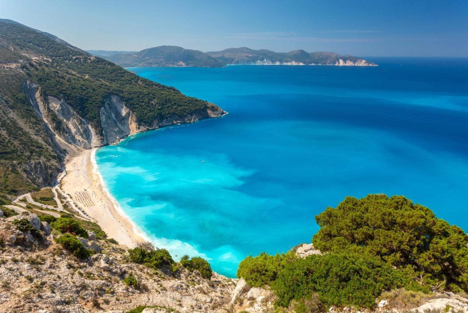 Skala Villa Blue Spathíon Esterno foto