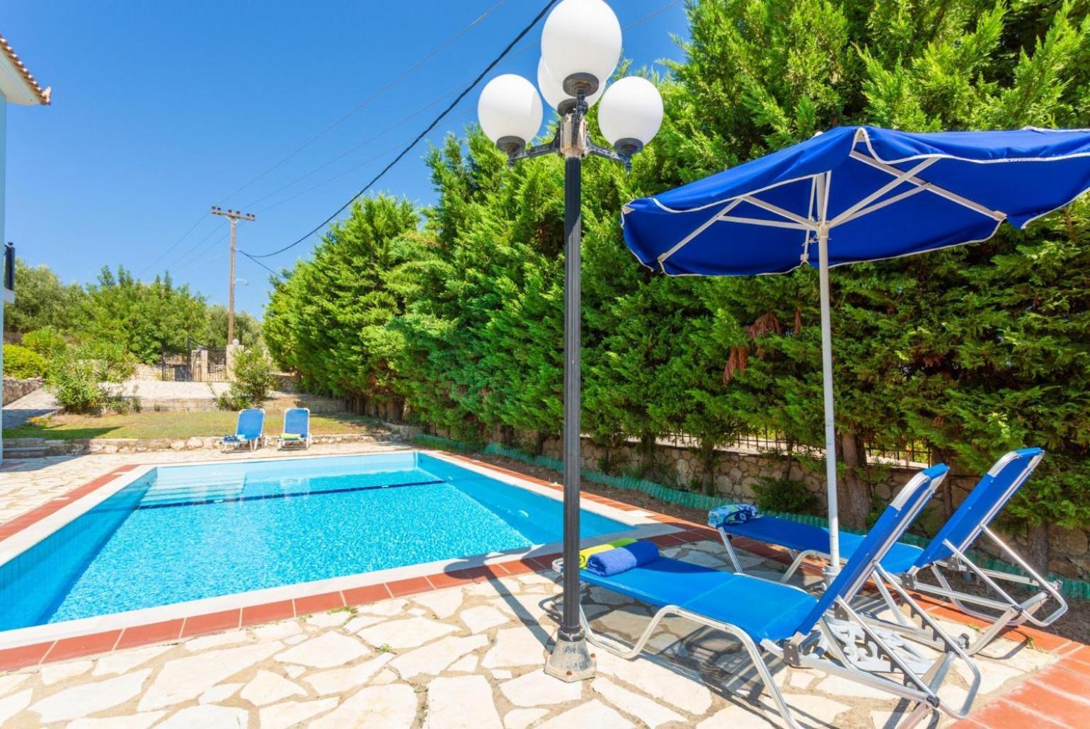 Skala Villa Blue Spathíon Esterno foto