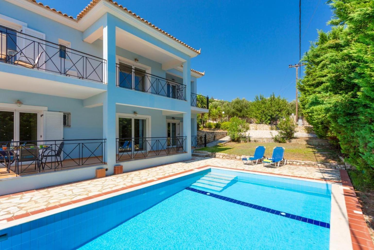 Skala Villa Blue Spathíon Esterno foto